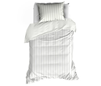 De Witte Lietaer Dekbedovertrek Chiara Winter Moss 140 x 200/220 cm Katoen Satijn