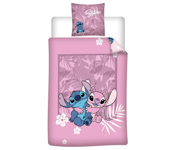 Disney Lilo & Stitch Dekbedovertrek Friends 140 x 200 cm / 65 x 65 cm Flanel