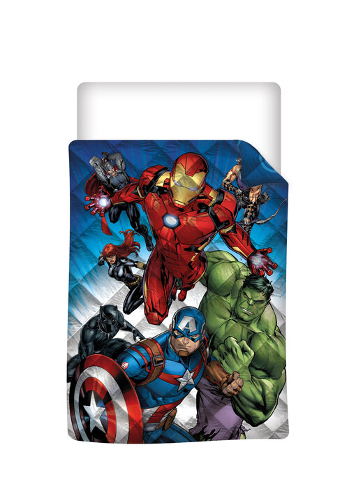 Marvel Avengers Bedspread Action 140 x 200 cm Polyester