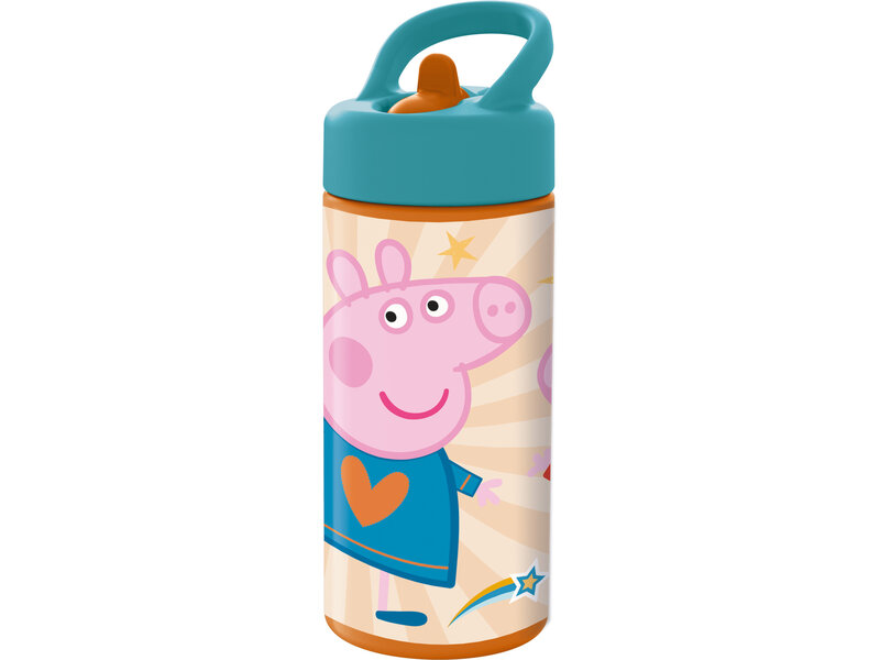 Peppa Pig Fun Drinking Bottle - 410 ml - Polypropylene