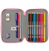 Peppa Pig Gevuld etui - 29 stuks - 19.5 x 12.5 x 4 cm - Polyester