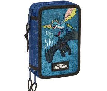 Hoe Tem je een Draak Gevuld etui Sky (37 stuks) 19.5 x 12.5 x 5.5 cm Polyester