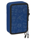 Hoe Tem je een Draak Gevuld etui Sky - 37 stuks - 19.5 x 12.5 x 5.5 cm - Polyester