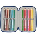 Hoe Tem je een Draak Gevuld etui Sky - 37 stuks - 19.5 x 12.5 x 5.5 cm - Polyester