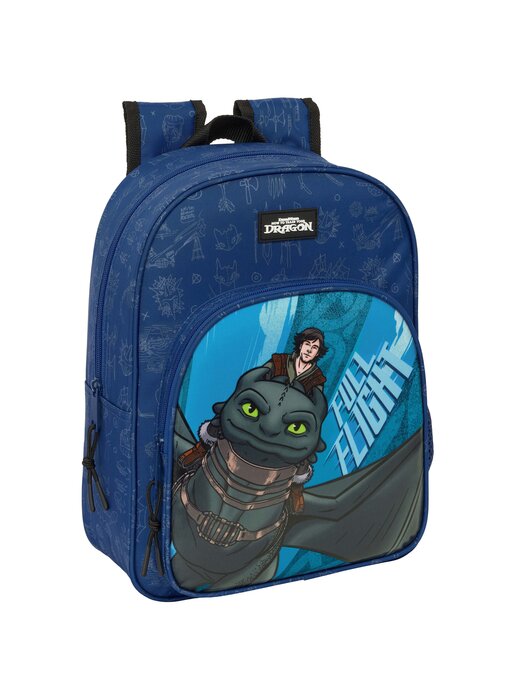 Hoe Tem je een Draak Peuterrugzak Full Flight 34 x 26 x 11 cm Polyester
