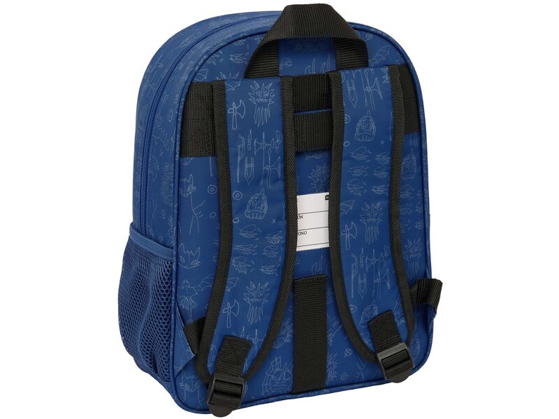 Hoe Tem je een Draak Backpack Full Flight - 34 x 26 x 11 cm - Polyester