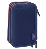 FC Barcelona Score Filled Pencil Case - 37 Pieces - 19.5 x 12.5 x 5.5 cm - Polyester