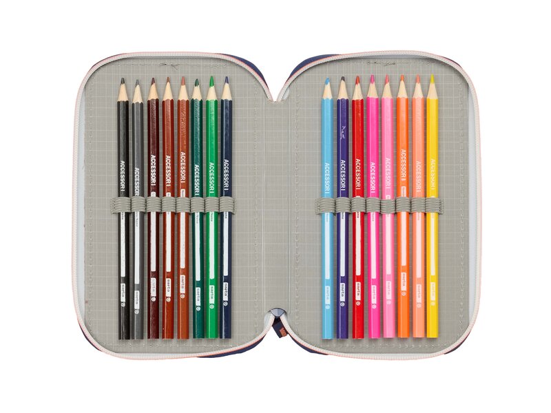 FC Barcelona Gevuld etui Score - 37 stuks - 19.5 x 12.5 x 5.5 cm - Polyester