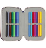 FC Barcelona Gevuld etui Score - 37 stuks - 19.5 x 12.5 x 5.5 cm - Polyester