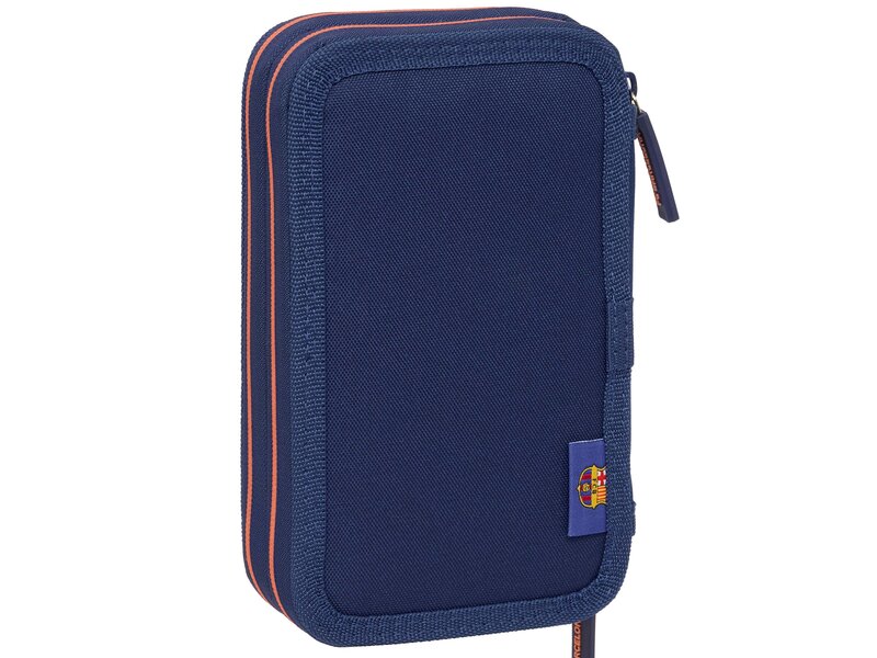 FC Barcelona Gefülltes Federmäppchen - 29-teilig - 19,5 x 12,5 x 4 cm - Polyester