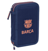 FC Barcelona Gefülltes Federmäppchen - 29-teilig - 19,5 x 12,5 x 4 cm - Polyester