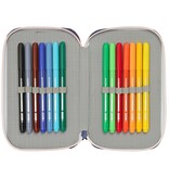 FC Barcelona Trousse remplie - 29 pièces - 19,5 x 12,5 x 4 cm - Polyester