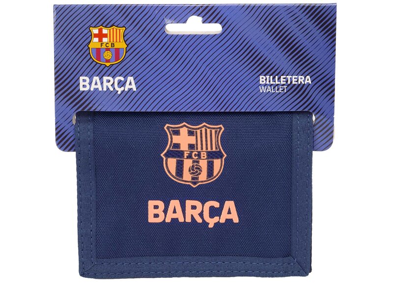 FC Barcelona Wallet Score - 12.5 x 9.5 cm - Polyester