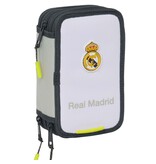 Real Madrid Champions Filled Pencil Case - 37 Pieces - 19.5 x 12.5 x 5.5 cm - Polyester