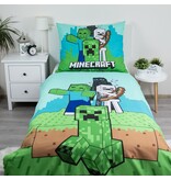 Minecraft Dekbedovertrek Creepers - 140 x 200 cm / 70 x 90 cm - Katoen