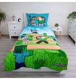 Minecraft Bettbezug Heroes – 140 x 200 cm / 70 x 90 cm – Baumwolle