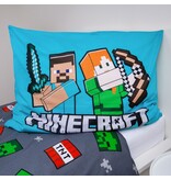 Minecraft Housse de couette Heroes - 140 x 200 cm / 70 x 90 cm - Coton