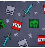 Minecraft Bettbezug Heroes – 140 x 200 cm / 70 x 90 cm – Baumwolle