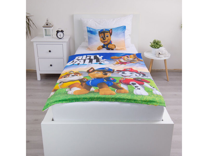 PAW Patrol Baby-/Kleinkind-Bettbezug Duty Calls - 135 x 100 + 40 x 60 cm - Baumwolle