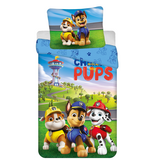 PAW Patrol Dekbedovertrek Pups - 140 x 200 cm + 70 x 90 cm - Polyester
