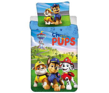 PAW Patrol Bettbezug Pups 140 x 200 cm + 70 x 90 cm Polyester