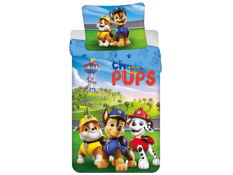 PAW Patrol Duvet cover Pups - 140 x 200 cm + 70 x 90 cm - Polyester