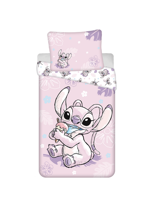 Disney Lilo & Stitch Bettbezug Ice Cream 140 x 200 cm / 70 x 90 cm, Baumwolle