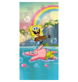 SpongeBob Squarepants Serviette de plage Duo Tropical - 70 x 140 cm - Coton