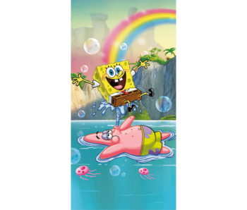 SpongeBob Squarepants Strandtuch Tropical Duo 70 x 140 cm Baumwolle