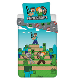 Minecraft Duvet cover Heroes - 140 x 200 cm / 70 x 90 cm - Cotton
