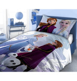 Disney Frozen Dekbedovertrek Sister - 140 x 200 cm / 70 x 90 cm - Katoen