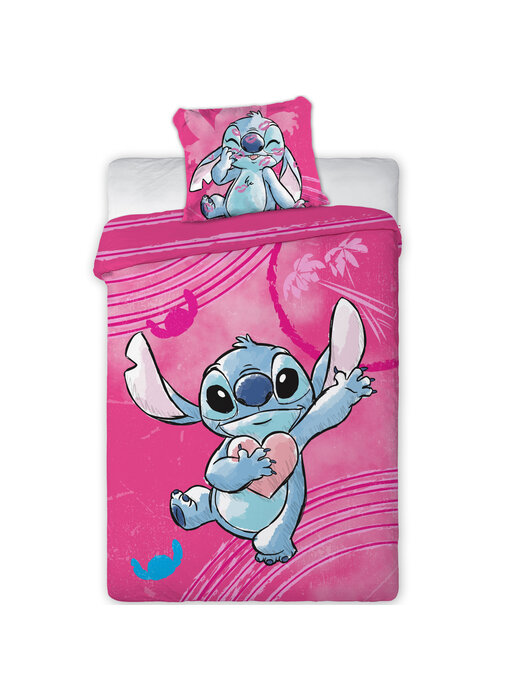 Disney Lilo & Stitch Bettbezug Cute 140 x 200 cm / 70 x 90 cm Baumwolle