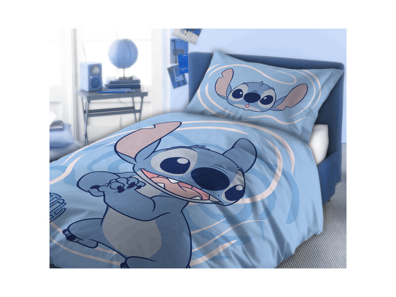 Disney Lilo & Stitch Dekbedovertrek Sweet - 140 x 200 cm / 70 x 90 cm - Katoen