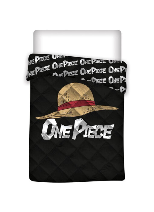 One Piece Couvre-lit Straw Hat 140 x 200 cm Polyester