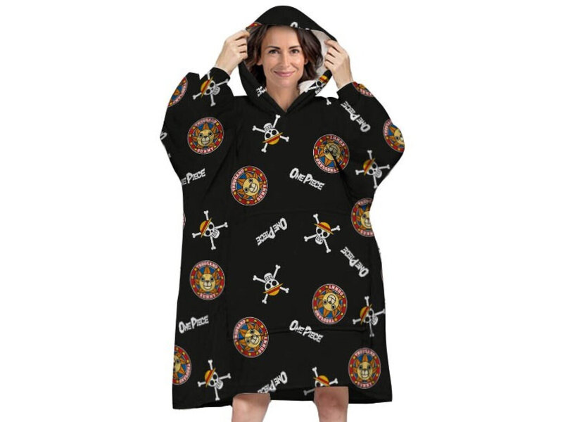 One Piece Couverture polaire Thousand Sunny - Adulte - Taille unique - Polyester