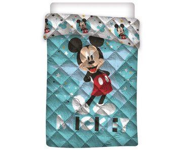 Disney Mickey Mouse Tagesdecke Stars 140 x 200 cm, Polyester
