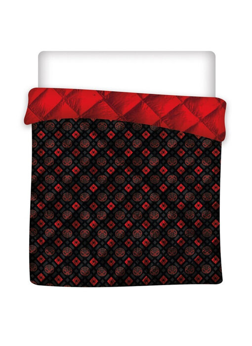 Spider-Man Tagesdecke mit Logo, 240 x 220 cm, Polyester