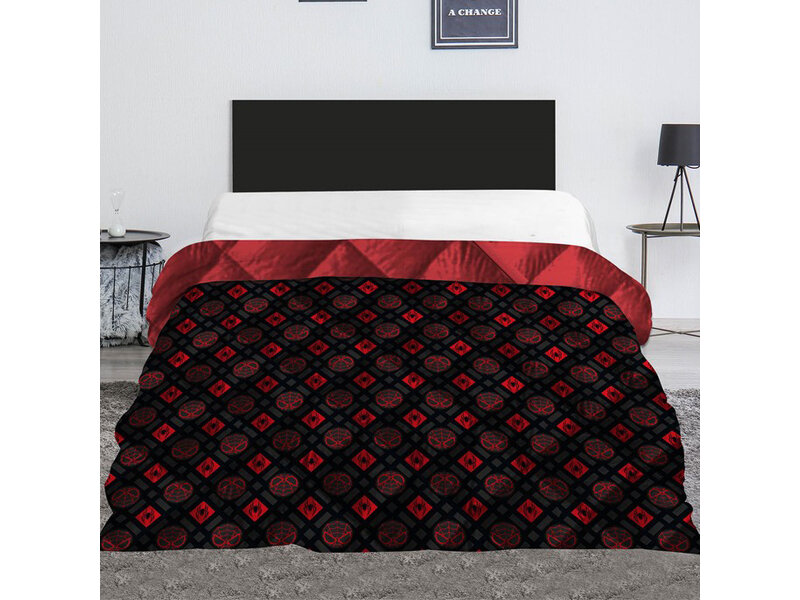 SpiderMan Tagesdecke mit Logo – 240 x 220 cm – Polyester