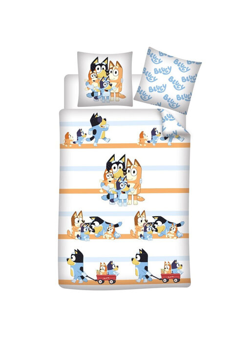 Bluey Duvet cover Family 140 x 200 cm / 65 x 65 cm Cotton