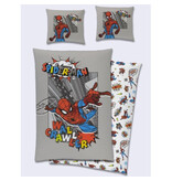 SpiderMan Dekbedovertrek Wall Crawler - 140 x 200 cm / 65 x 65 cm - Katoen