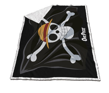 One Piece Sherpa Fleece Plaid Pirate 120 x 150 Polyester
