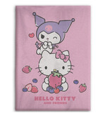 Hello Kitty Fleeceplaid Kuromi - 100 x 140 cm - Polyester