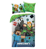 Minecraft Dekbedovertrek Blocks - 140 x 200 cm / 70 x 90 cm - Katoen