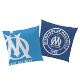 Olympique Marseille Dekorative Kissenuntersetzer – 40 x 40 cm – doppelseitig – Polyester