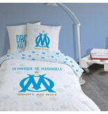 Olympique Marseille Univers Bettbezug – 140 x 200 + 63 x 63 cm – Baumwolle
