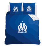 Olympique Marseille Bettbezug Ondeblue – Doppelbett – 240 x 220 + (2)63 x 63 cm – Baumwolle