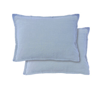 Matt & Rose Set Kussenslopen Blue Orage 50 x 70 cm Linnen