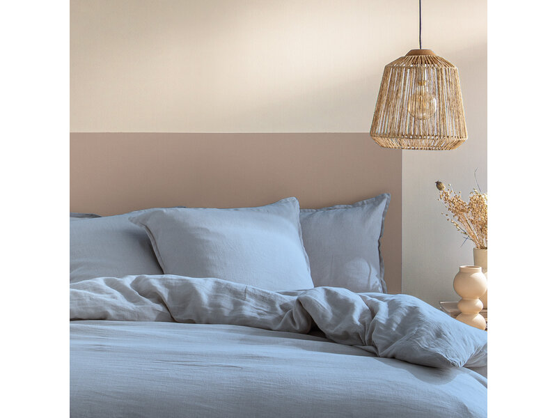 Matt & Rose Pillowcase Set Blue Orage - (2x) 50 x 70 cm - 100% Linen