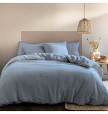 Matt & Rose Housse de couette Bleu Orage - 260 x 240+ (2x) 65 x 65 cm - Lin