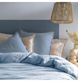 Matt & Rose Duvet cover Bleu Orage - 240 x 220 + (2x) 65 x 65 cm - Linen